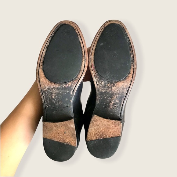 Frye Lindsay Vintage Plate Leather Knee-High Boot - Picture 14 of 16